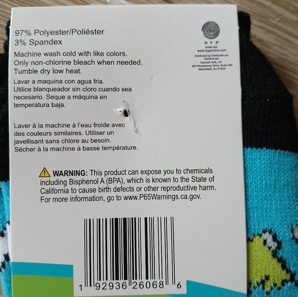 Scooby-Doo Blue Crew Socks Warner Brothers Uni-sex - Picture 6 of 7